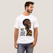 Black History Month – 100 Years of Celebration T-shirt (Voorkant volledig)