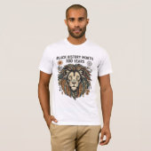 Black History Month 100th Anniversary T-Shirt (Voorkant volledig)