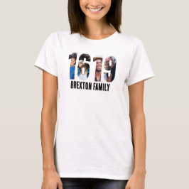 Black History Month 1691 Personalized Photo Frame T-shirt