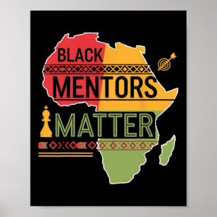 Black History Month 2025 Black Mentors Probleem 2 Poster