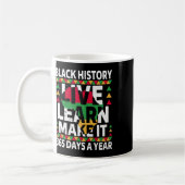 Black History Month 2025 kleding Koffiemok (Links)