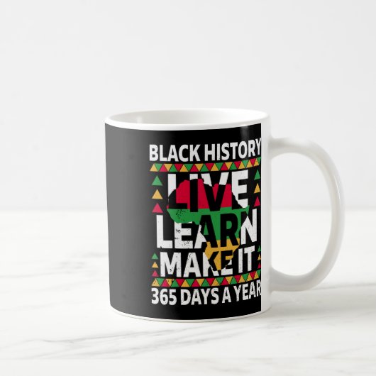 Black History Month 2025 kleding Koffiemok (Rechts)