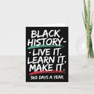 Black History Month 2025 Live It Learn It Make It Kaart
