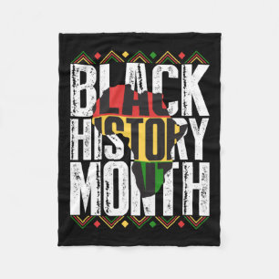 Black History Month 2025 Sticker 1 Fleece Deken