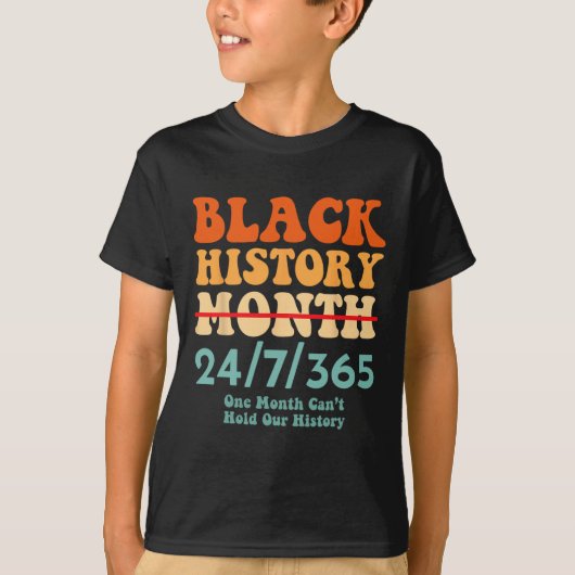 Black History Month 2025 T-shirt (Voorkant)