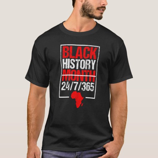 Black History Month 247365 Black History Month 202 T-shirt (Voorkant)
