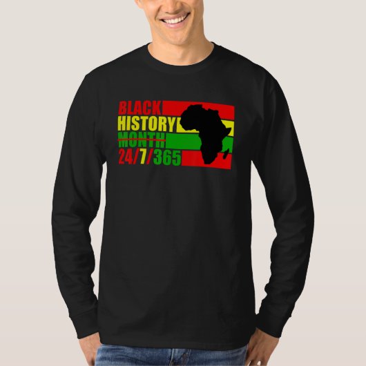 Black History Month 247365 Black History Month 2 T-shirt (Voorkant)