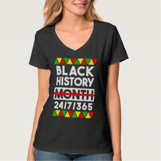 Black History Month 247365 Gift Pride African Amer T-shirt