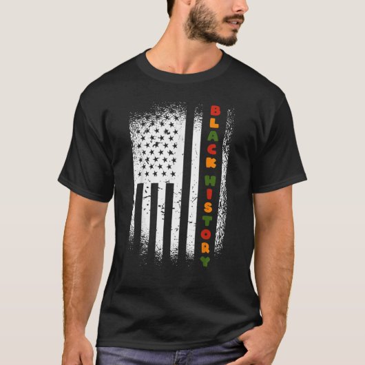 Black History Month 247365 Pride African American_ T-shirt (Voorkant)