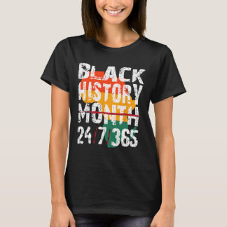 Black History Month 247365 Shirt Afrika voor manne