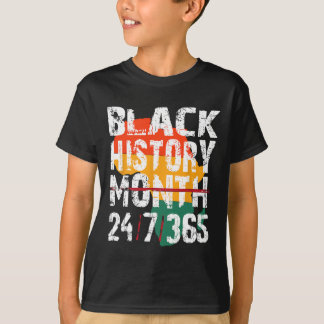 Black History Month 247365 Shirt Afrika voor manne