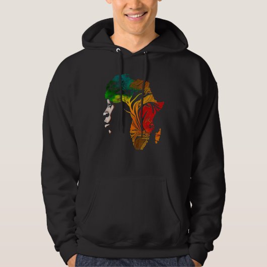Black history month  African American Ancestors' r Hoodie (Voorkant)