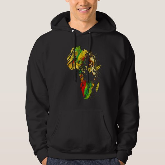 Black history month  African American Ancestors' r Hoodie (Voorkant)