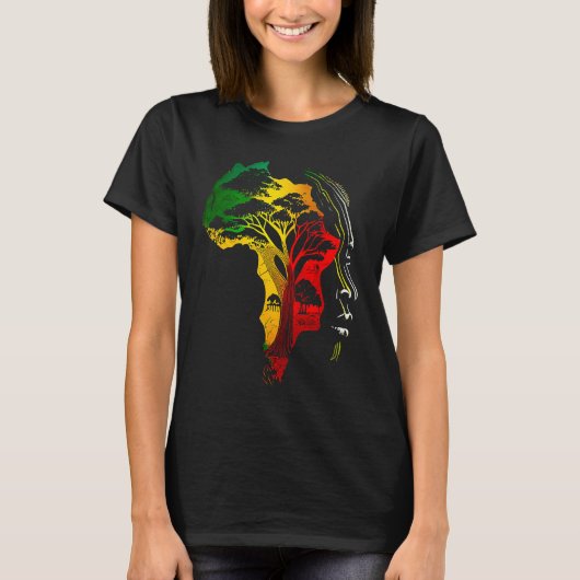 Black history month  African American Ancestors' r T-shirt (Voorkant)