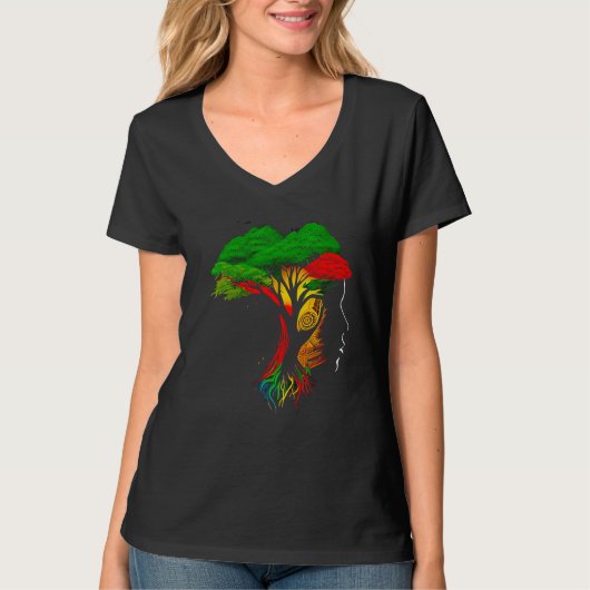 Black history month  African American Ancestors' r T-shirt (Voorkant)