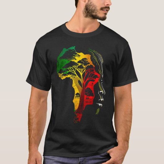 Black history month  African American Ancestors' r T-shirt (Voorkant)