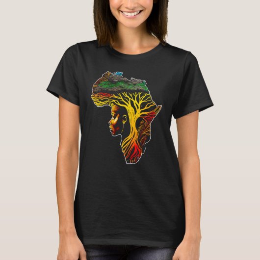 Black history month  African American Ancestors' r T-shirt (Voorkant)