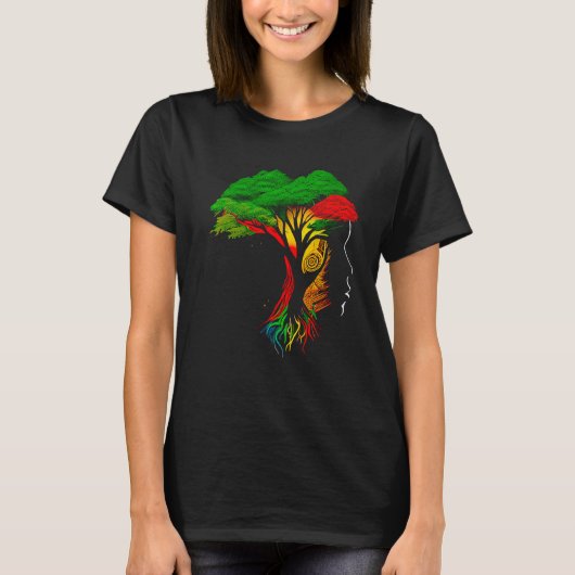 Black history month  African American Ancestors' r T-shirt (Voorkant)