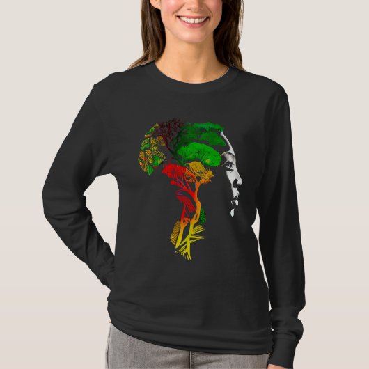 Black history month  African American Ancestors' r T-shirt (Voorkant)