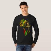 Black history month  African American Ancestors' r T-shirt (Voorkant volledig)