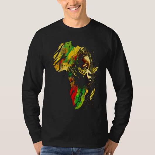 Black history month  African American Ancestors' r T-shirt (Voorkant)