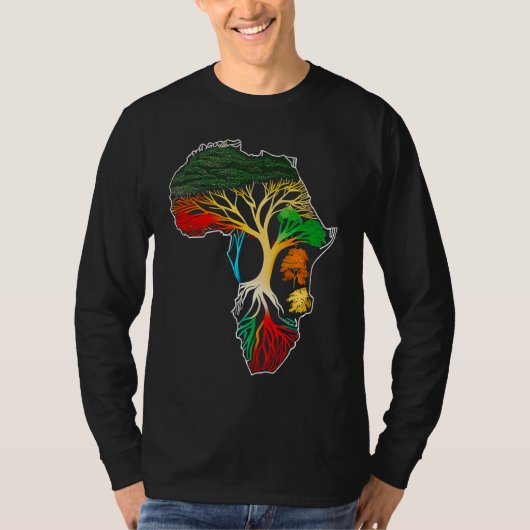 Black history month  African American Ancestors' r T-shirt (Voorkant)