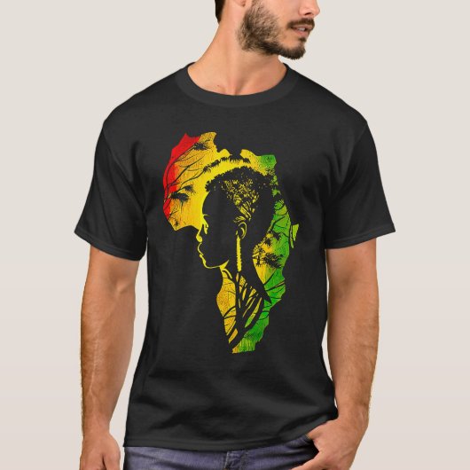 Black history month African American Ancestors' r T-shirt (Voorkant)