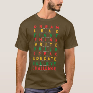 Black History Month African American Country Celeb T-shirt