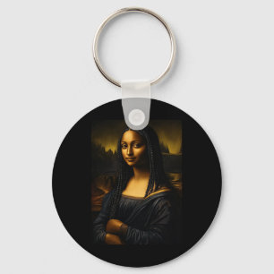 Black History Month Afro-Amerikaanse melanine Sleutelhanger