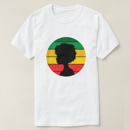 Black History Month Afro Pride Mannen T-shirt