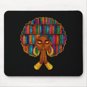 Black History Month Afro Vrouwen Boek Liefhebber B Muismat