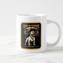 Black History Month American Bulldog Cultural Art Grote Koffiekop
