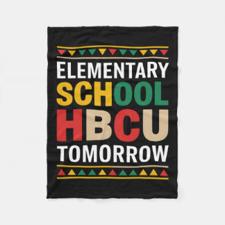 Black History Month basisschool HBCU Morgen Fleece Deken
