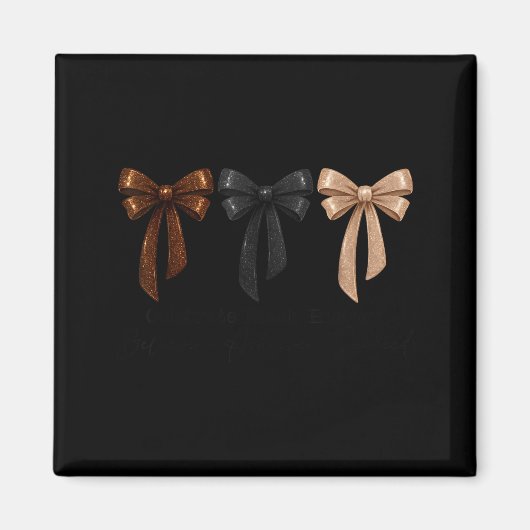 Black History Month Believe Achieve Succeed Melani Magneet (Voorkant)