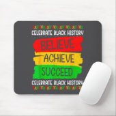 Black History Month Believe Achieve Succeed Melani Muismat (Met muis)