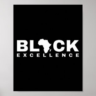 Black History Month Bewustwording Afro-Amerikaanse Poster