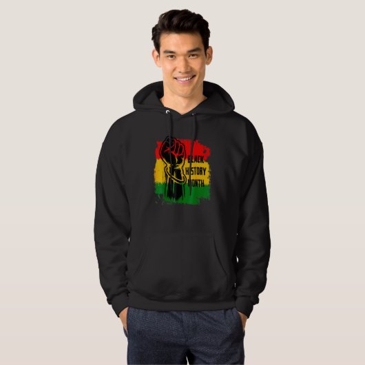 Black History Month BHM African Gift For Men, Wome Hoodie (Voorkant volledig)