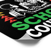 Black History Month Black en Cly School Registrato Poster (Hoek)