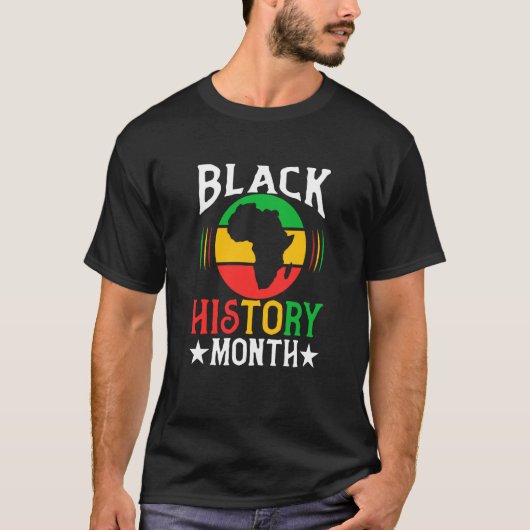 Black History Month  Black History Month T-shirt (Voorkant)