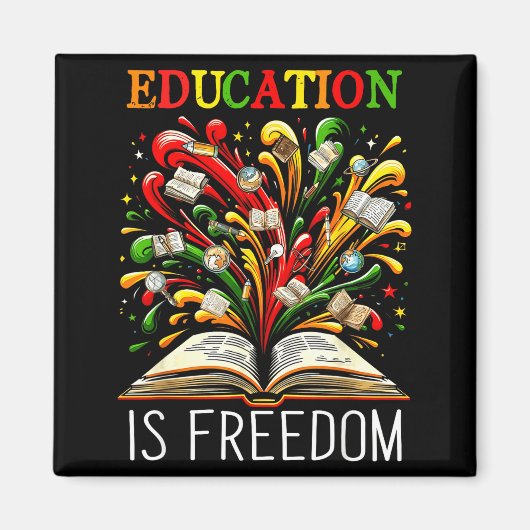 Black History Month Black Leaders African American Magneet (Voorkant)