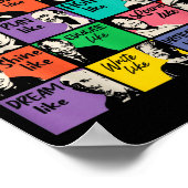 Black History Month Black Leaders African American Poster (Hoek)