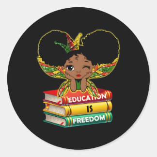 Black History Month Black Leaders African American Ronde Sticker