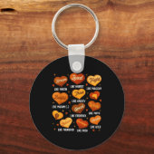 Black History Month Black Leaders African American Sleutelhanger (Voorkant)