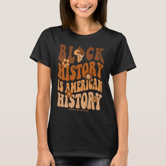 Black History Month  BLM Melanin Pride African Ame T-shirt (Voorkant)