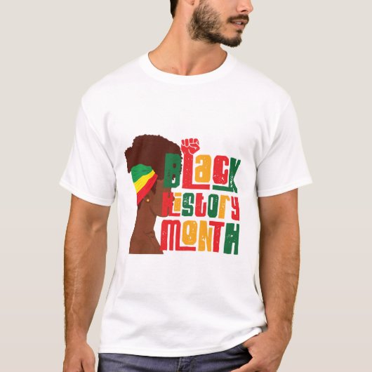 Black History Month Celebration T-shirt | stijlvol (Voorkant)