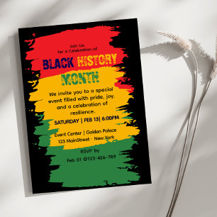 Black History Month Celebration Uitnodiging