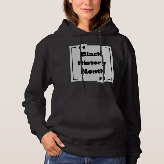 Black History Month Collection Hoodie (Voorkant)