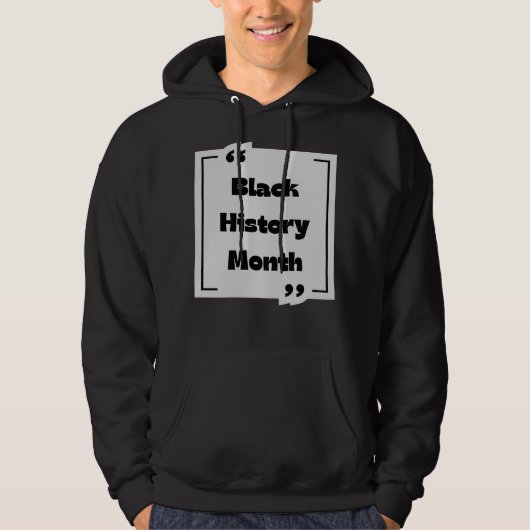 Black History Month Collection Hoodie (Voorkant)
