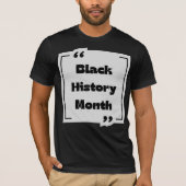 Black History Month Collection T-shirt (Voorkant)