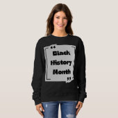 Black History Month Collection Trui (Voorkant volledig)